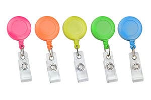 Our top picks for essential name badge accessories include lanyards, badge holders, and badge reels.