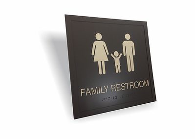 Family Restoom Sign