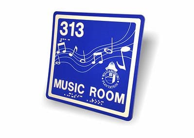 Music Room Sign