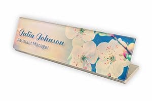 Freestanding Acrylic Name Plate